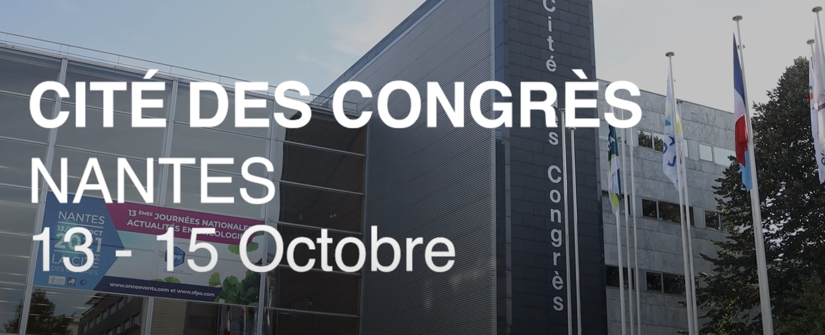 Congrès Journées Nationales Actualités Oncologies 2021 - SFPO - film évènementiel